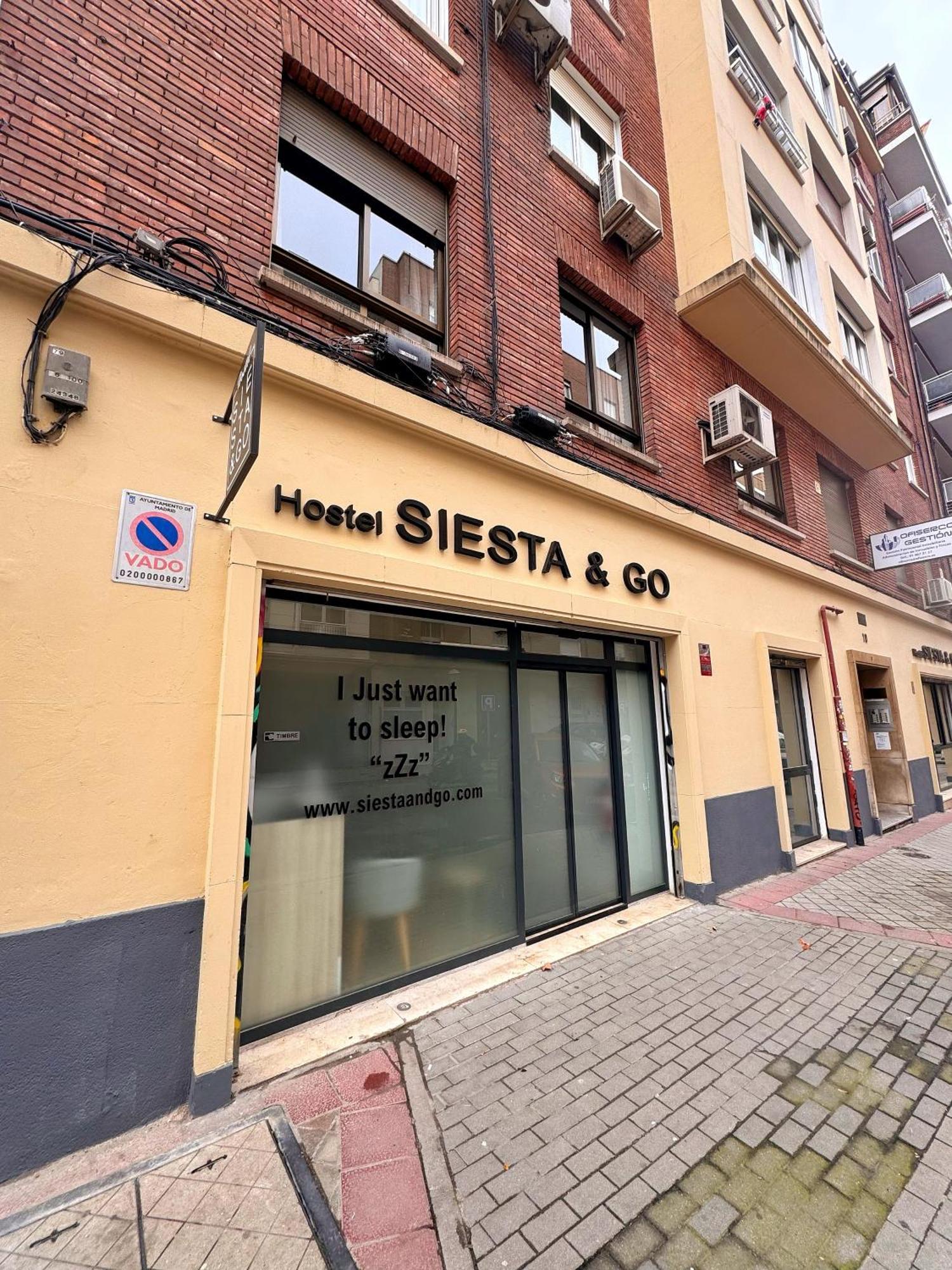 Hostel Siesta & Go Madrid Eksteriør bilde